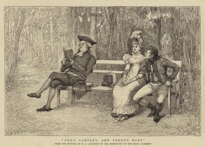 Due è compagnia, tre è folla da Henry Gillard Glindoni